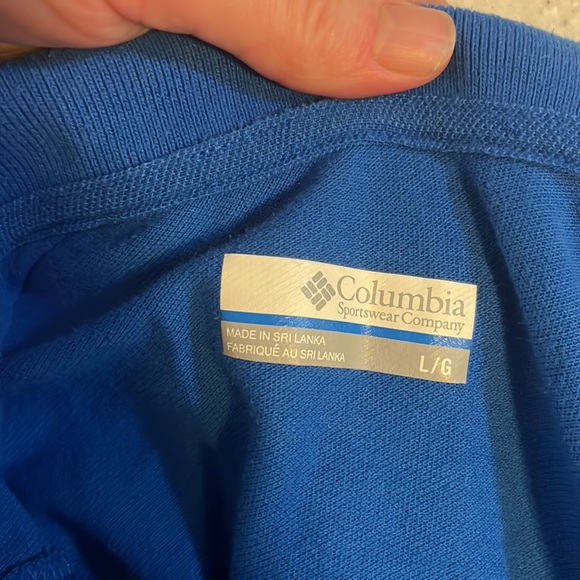 Columbia Blue Polo Shirt - Picture 3 of 6